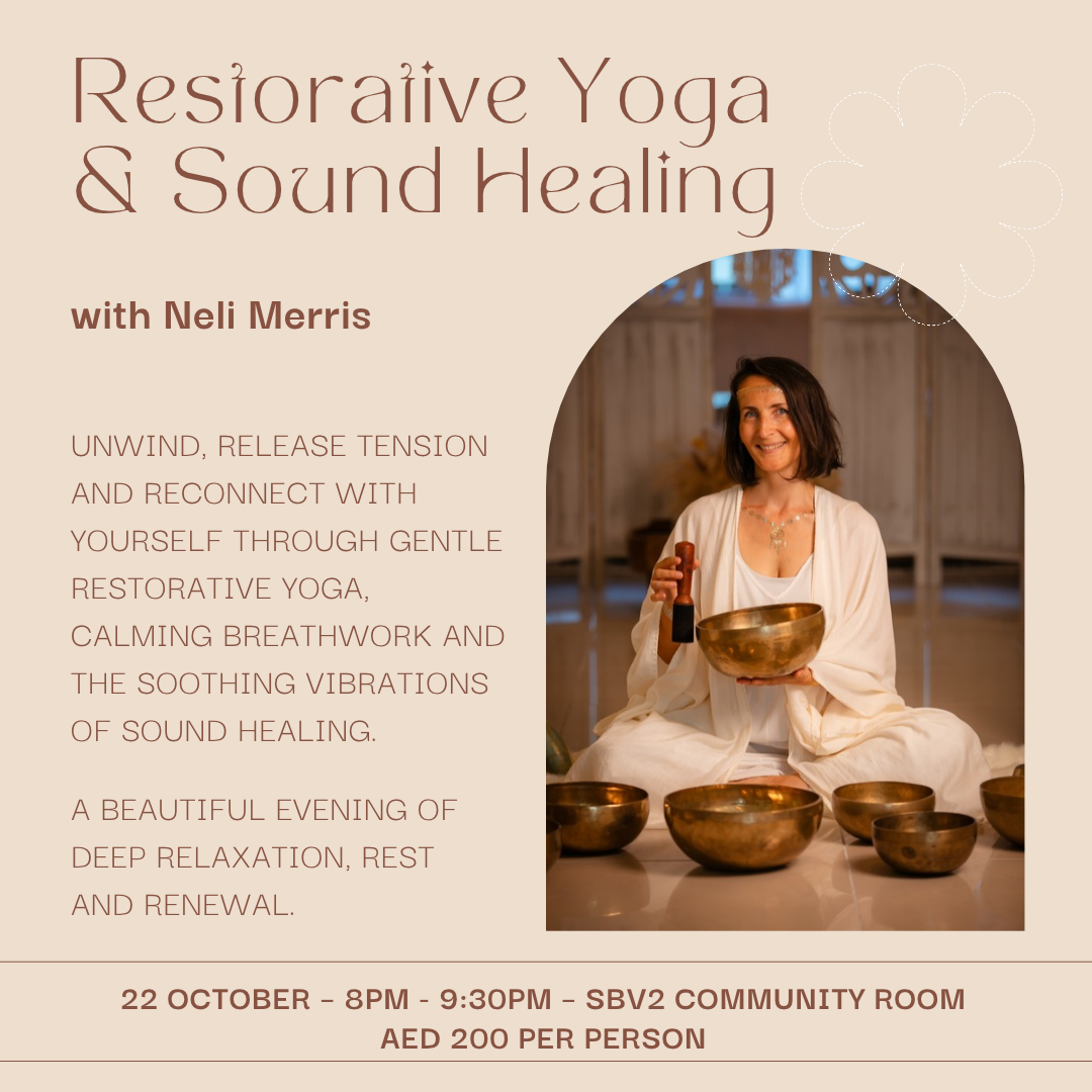 Restorative Yoga & Sound Healing with Neli
